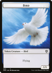 Bird // Cat Double-Sided Token [Phyrexia: All Will Be One Commander Tokens] | Exor Games Bridgewater