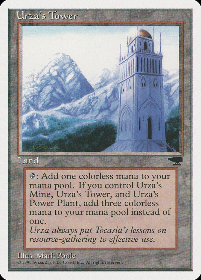 Urza's Tower (Mountains) [Chronicles] | Exor Games Bridgewater