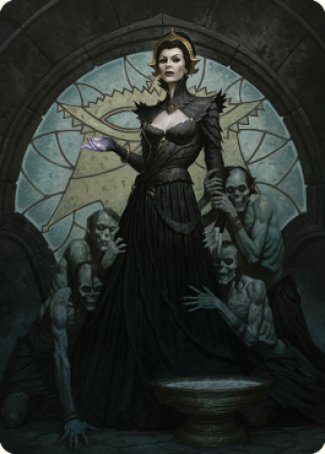 Liliana of the Veil Art Card [Dominaria United Art Series] | Exor Games Bridgewater