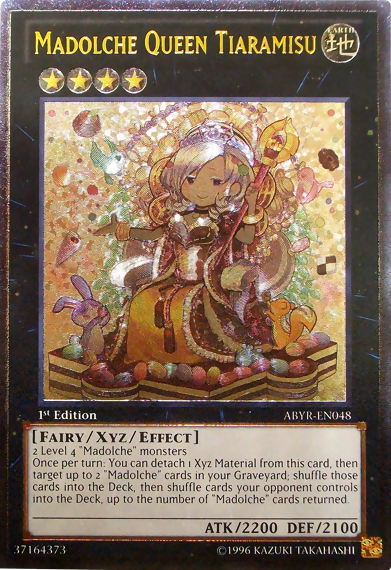 Madolche Queen Tiaramisu (UTR) [ABYR-EN048] Ultimate Rare | Exor Games Bridgewater