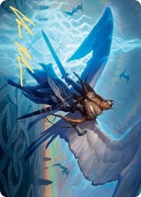 Righteous Valkyrie Art Card (Gold-Stamped Signature) [Kaldheim: Art Series] | Exor Games Bridgewater