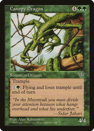 Canopy Dragon [Mirage] | Exor Games Bridgewater