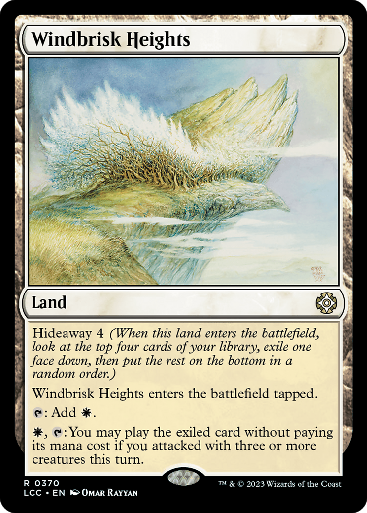 Windbrisk Heights [The Lost Caverns of Ixalan Commander] | Exor Games Bridgewater