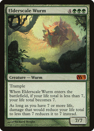 Elderscale Wurm [Magic 2013] | Exor Games Bridgewater