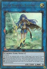 Lib the World Key Blademaster [DUOV-EN023] Ultra Rare | Exor Games Bridgewater