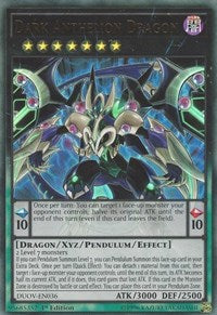 Dark Anthelion Dragon [DUOV-EN036] Ultra Rare | Exor Games Bridgewater