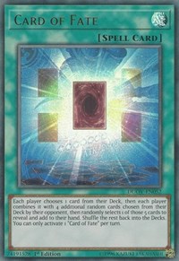 Card of Fate [DUOV-EN052] Ultra Rare | Exor Games Bridgewater