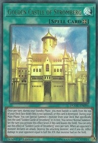 Golden Castle of Stromberg [DUOV-EN094] Ultra Rare | Exor Games Bridgewater