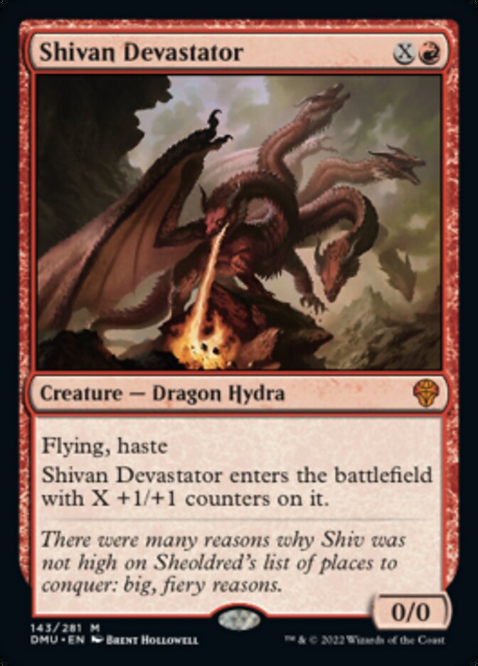 Shivan Devastator [Dominaria United] | Exor Games Bridgewater