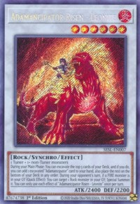 Adamancipator Risen - Leonite [SESL-EN007] Secret Rare | Exor Games Bridgewater