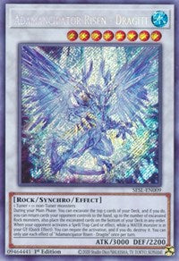 Adamancipator Risen - Dragite [SESL-EN009] Secret Rare | Exor Games Bridgewater