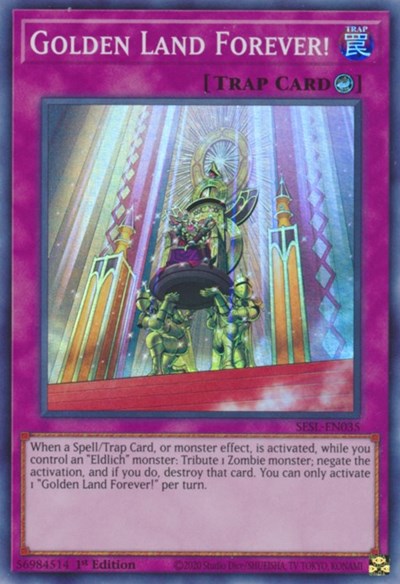 Golden Land Forever! [SESL-EN035] Super Rare | Exor Games Bridgewater
