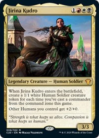 Jirina Kudro (Commander 2020) [Oversize Cards] | Exor Games Bridgewater