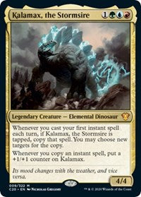 Kalamax, the Stormsire (Commander 2020) [Oversize Cards] | Exor Games Bridgewater