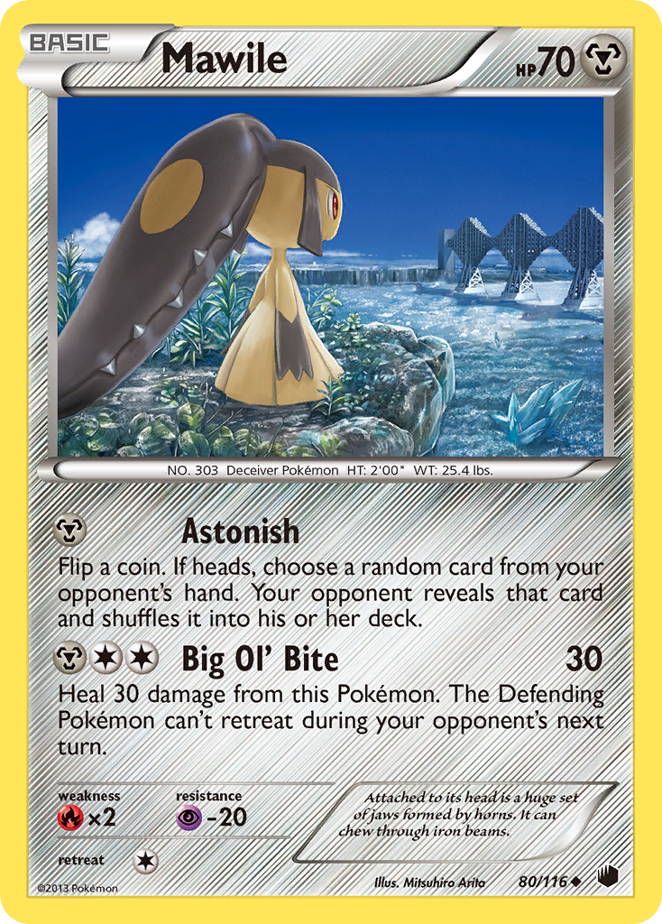 Mawile (80/116) [Black & White: Plasma Freeze] | Exor Games Bridgewater