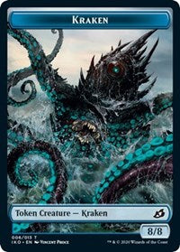 Kraken Token [Ikoria: Lair of Behemoths] | Exor Games Bridgewater