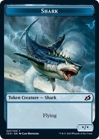 Shark Token [Ikoria: Lair of Behemoths] | Exor Games Bridgewater