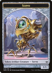 Servo // Dragon Double-sided Token (Challenger 2020) [Unique and Miscellaneous Promos] | Exor Games Bridgewater