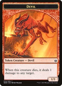 Devil // Satyr Double-sided Token (Challenger 2020) [Unique and Miscellaneous Promos] | Exor Games Bridgewater