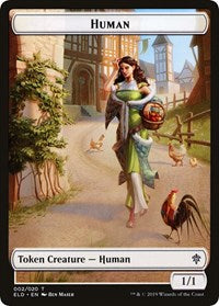 Human Double-sided Token (Challenger 2020) [Unique and Miscellaneous Promos] | Exor Games Bridgewater