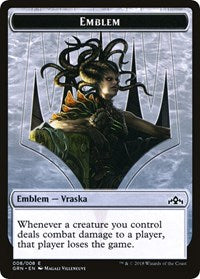 Vraska Emblem // Human Double-sided Token (Challenger 2020) [Unique and Miscellaneous Promos] | Exor Games Bridgewater