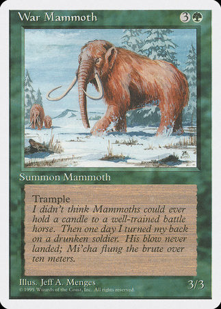 War Mammoth [Fourth Edition] | Exor Games Bridgewater