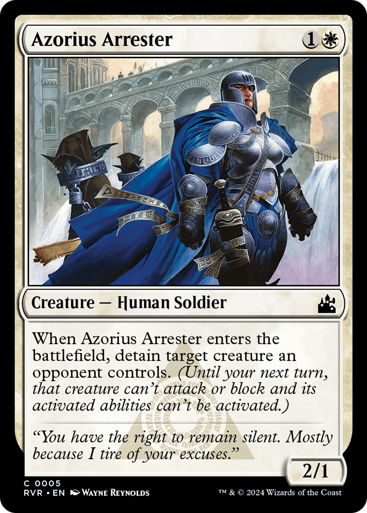 Azorius Arrester [Ravnica Remastered] | Exor Games Bridgewater