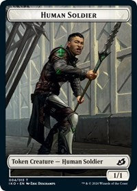 Human Soldier (004) // Zombie Double-sided Token [Commander 2020] | Exor Games Bridgewater