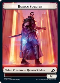 Human Soldier (005) // Zombie Double-sided Token [Commander 2020] | Exor Games Bridgewater