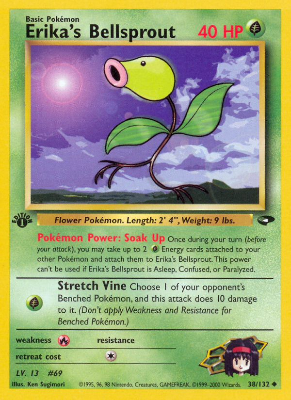 Erika's Bellsprout (38/132) [Gym Challenge 1st Edition] | Exor Games Bridgewater