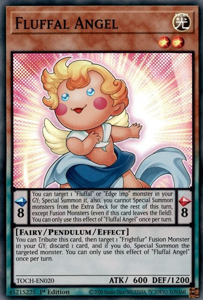 Fluffal Angel [TOCH-EN020] Super Rare | Exor Games Bridgewater