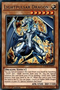 Lightpulsar Dragon [TOCH-EN031] Rare | Exor Games Bridgewater