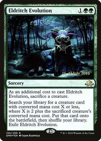 Eldritch Evolution [Eldritch Moon Promos] | Exor Games Bridgewater