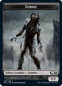 Zombie Token [Core Set 2021] | Exor Games Bridgewater