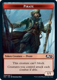 Pirate Token [Core Set 2021] | Exor Games Bridgewater