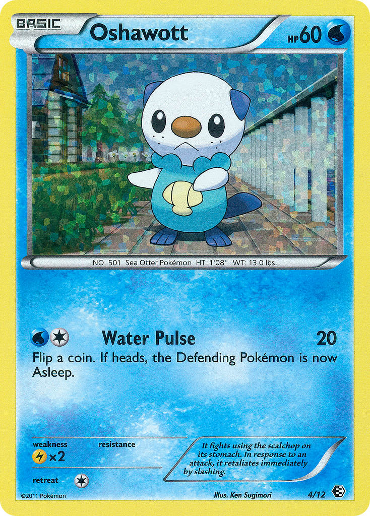 Oshawott (4/12) [McDonald's Promos: 2011 Collection] | Exor Games Bridgewater