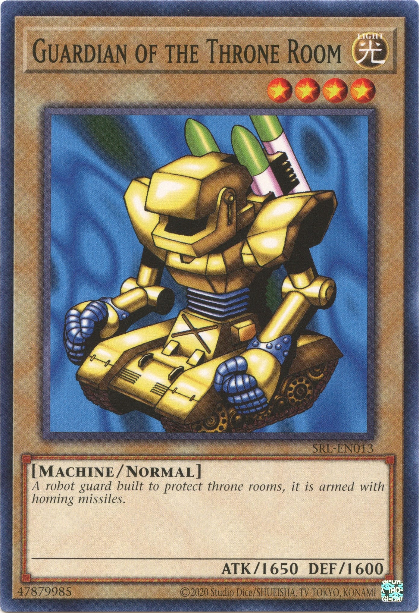 Guardian of the Throne Room (25th Anniversary) [SRL-EN013] Common | Exor Games Bridgewater
