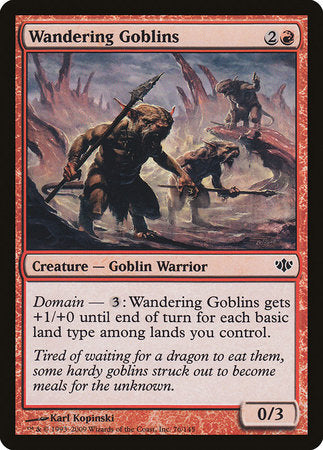 Wandering Goblins [Conflux] | Exor Games Bridgewater