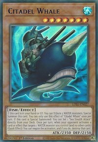 Citadel Whale (Blue) [LDS1-EN027] Ultra Rare | Exor Games Bridgewater