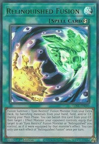 Relinquished Fusion (Green) [LDS1-EN049] Ultra Rare | Exor Games Bridgewater