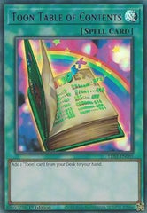 Toon Table of Contents (Purple) [LDS1-EN069] Ultra Rare | Exor Games Bridgewater