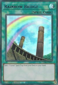 Rainbow Bridge (Blue) [LDS1-EN111] Ultra Rare | Exor Games Bridgewater