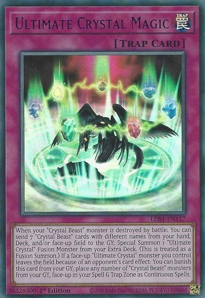 Ultimate Crystal Magic (Purple) [LDS1-EN117] Ultra Rare | Exor Games Bridgewater
