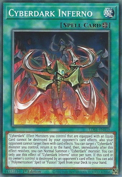 Cyberdark Inferno [LDS1-EN039] Common | Exor Games Bridgewater