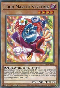 Toon Masked Sorcerer [LDS1-EN058] Common | Exor Games Bridgewater