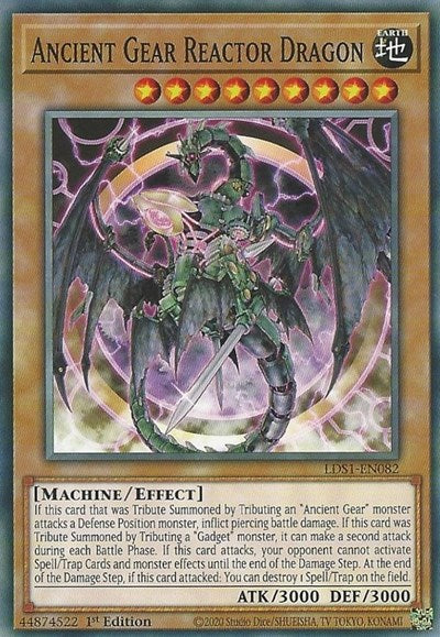 Ancient Gear Reactor Dragon [LDS1-EN082] Common | Exor Games Bridgewater