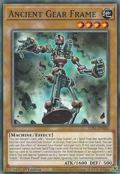Ancient Gear Frame [LDS1-EN086] Common | Exor Games Bridgewater