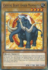 Crystal Beast Amber Mammoth [LDS1-EN094] Common | Exor Games Bridgewater