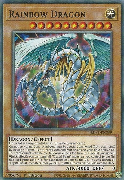 Rainbow Dragon [LDS1-EN099] Common | Exor Games Bridgewater