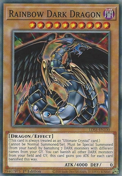 Rainbow Dark Dragon [LDS1-EN100] Common | Exor Games Bridgewater